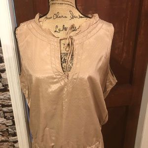 Gap silk blend dress